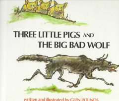Three little pigs and the big bad wolf  Cover Image